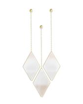 Dima kit com 3 Espelhos Losango Dourado Umbra