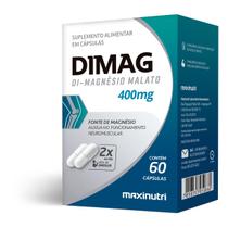 Dimag Di-Magnésio Malato Maxinutri 60 Cápsulas