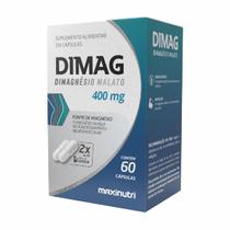 Dimag Dimagnésio Malato 400mg Suplemento Alimentar Com 60 Cápsulas Maxinutri Dimag Dimagnésio Malato 400mg Suplemento Alimentar Com 60 Cápsulas Maxinutri