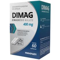 DIMAG Dimalato de Magnésio 400mg 60 cápsulas - Maxinutri