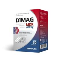 DIMAG MDK (Di-magnésio malato + Vitaminas D3 e K2-7) -60 Cáps DIMAG MDK (Di-magnésio malato + Vitaminas D3 e K2-7) -60 Cáps
