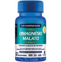 Dimagnésio Malato Premium - 60 Comprimidos - Catarinense