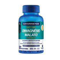 Dimagnésio Malato Premium Catarinense Nutrição 120 comprimidos