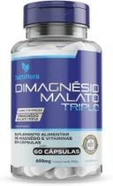 Dimagnésio Malato Triplo (Malato, Bisglicinato e Cloreto de Magnésio) 60 Caps 600mg TuttiFlora Dimagnésio Malato Triplo (Malato, Bisglicinato e Cloreto de Magnésio) 60 Caps 600mg TuttiFlora