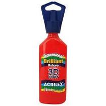 Dimensional Acrilex vermelho fogo 35ml