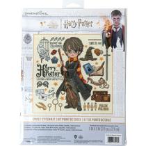 Dimensões do kit de ponto cruz e design mágico Harry Potter Dimensões do kit de ponto cruz e design mágico Harry Potter