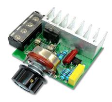 Dimmer 40a 6000w exaustor, motor 110 220v bivolt dimer voltagem potência