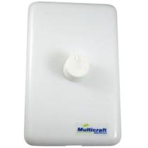 Dimmer Com Espelho Branco 4x2 Bivolt - 80357 - Multicraft Dimmer Com Espelho Branco 4x2 Bivolt - 80357 - Multicraft