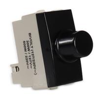 Dimmer controle de Velocidade/Luminosidade Bivolt Preto