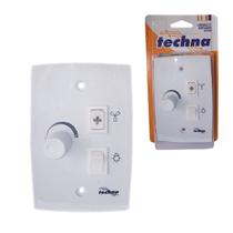 Dimmer Controle Ventilador Techna Rotativo Bivolt VT-001