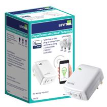 Dimmer de encaixe inteligente Leviton Decora DZPD3-2BW Z-Wave White Dimmer de encaixe inteligente Leviton Decora DZPD3-2BW Z-Wave White