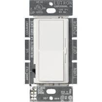 Dimmer LED único de 3 vias Lutron DVCL-153PR-WH Diva 120V