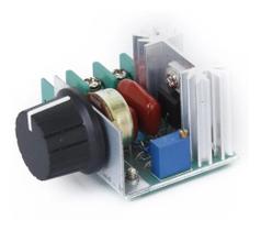 Dimmer Potenc Controlador Voltagem Motor Luz 110-220v