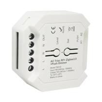 Dimmer Triac AC Zigbee 3.0 110-240V Driver LED Regulável Compatível Com TUYA Alexa Para Lâmpadas Dimmer Triac AC Zigbee 3.0 110-240V Driver LED Regulável Compatível Com TUYA Alexa Para Lâmpadas