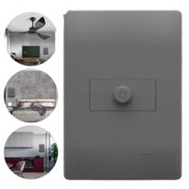 Dimmer Variador Luminosidade Velocidade Habitat Onix Chumbo