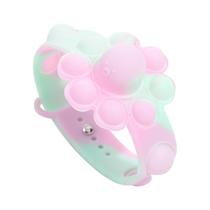 Dimple Sensory Fidget Toy Pulseira de descompressão Stress Relieving Fidgeting