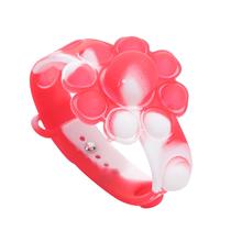 Dimple Sensory Fidget Toy Pulseira de descompressão Stress Relieving Fidgeting Dimple Sensory Fidget Toy Pulseira de descompressão Stress Relieving Fidgeting