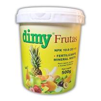 Dimy Fertilizante Frutas 500g Nutrição para Plantas Frutíferas Jardim