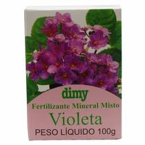 Dimy Fertilizante para Violetas 100g Adubo Especial Para Flores Mais Bonitas e Saudáveis Dimy Fertilizante para Violetas 100g Adubo Especial Para Flores Mais Bonitas e Saudáveis