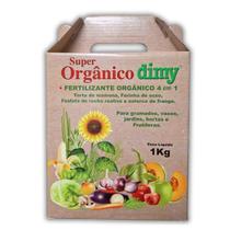 Dimy Super Orgânico 1kg Fertilizante Natural para Plantas Jardim e Horta Dimy Super Orgânico 1kg Fertilizante Natural para Plantas Jardim e Horta
