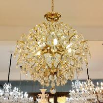 Dinamica Pendente Dcd00414 8lamp E14 55cm Red Dourado Dinamica Pendente Dcd00414 8lamp E14 55cm Red Dourado