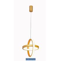 Dinamica Pendente Dcd03205 26w 3000k Dourado Dinamica Pendente Dcd03205 26w 3000k Dourado