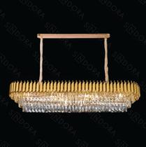 Dinamica Pendente Dcd06587 P/16 Lamp E14 Dourado 120cm Dinamica Pendente Dcd06587 P/16 Lamp E14 Dourado 120cm