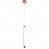 Dinamica Pendente Qd05173 42x42cm 9w 3000k Dourado