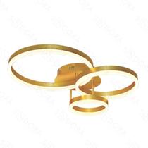 Dinamica Plafon Qx05359 3 Aneis 56w 3000k Dourado Dinamica Plafon Qx05359 3 Aneis 56w 3000k Dourado