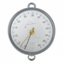 Dinamômetro Circular Analógico Faixa 0 A 6000Kgf Graduação 50Kg Alumínio Força Br-6000 Portátil Instrutherm Com Maleta