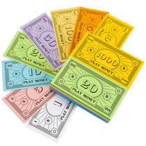 Dinheiro de Brinquedo Opoly - 520 Unidades com 8 Denominações