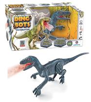 Dino Bots Velociraptor Com Controle Remoto - Polibrinq