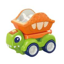 Dino Caçamba Musical Baby Land Infantil Mexe Sozinho