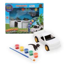 Dino Car Carro e Dinossauro Para Pintar Colecionáveis Home Play