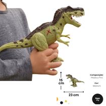 Dino com Rugido, Luz e Movimentos