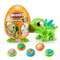 Dino Dig Toy ZURU SMASHERS Junior Stegasaurus com mais de 12 surpresas
