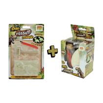 Dino Fóssil escavação + Dino Ovo Escavação Brilha no Escuro Dino Fóssil escavação + Dino Ovo Escavação Brilha no Escuro