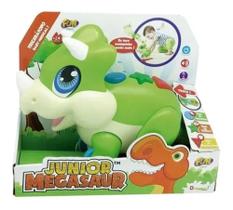 Dino Junior Megasaur Tricerátopos Baby Musical - Fun 8435-7 Dino Junior Megasaur Tricerátopos Baby Musical - Fun 8435-7