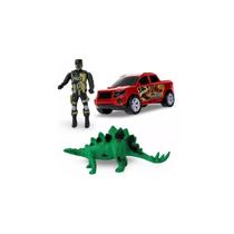 Dino park adventure pick up samba toys com dino e soldado