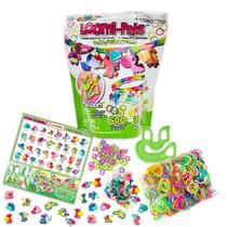 Dino Rainbow Loom Loomi-Pals colecionável com 30 pingentes de 7 anos ou mais