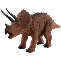 Dinopark Hunters Triceratops Sem Som 50 cm 0398 - Bee Toys
