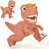 Dinos Cub REX Vinil Articulado P/Crianças E Bebes, Puff Toys