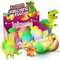 Dinosaur Hatching Surprise Eggs Dan & Darci, pacote com 6, cresce 600%