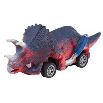 Dinosaur Pull-Back Toy Educational Fun Car for Boys Blue Dinosaur Pull-Back Toy Educational Fun Car for Boys Blue
