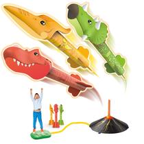 Dinosaur Toys Rocket Launcher QOGELY Stomp Launch Kids