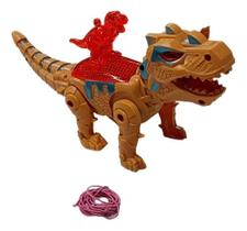 Dinosauro Eletronico,anda Faz Som Acende Luz