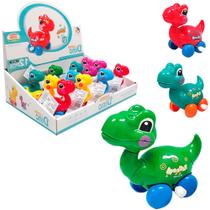 Dinossauro a corda colors 9,5x8,5x5cm Dinossauro a corda colors 9,5x8,5x5cm