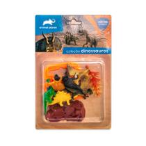 Dinossauro Animais de Brinquedo Coleção Mundo Animal Pack 3 a 10CM