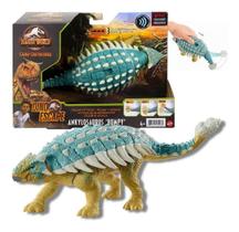 Dinossauro Ankylosaurus Bumpy Com Som Jurassic World Mattel