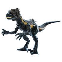 Dinossauro Articulado com Luz e Som - Indoraptor - Track N Attack - Dino Trackers - Jurassic World - 39 cm - Mattel